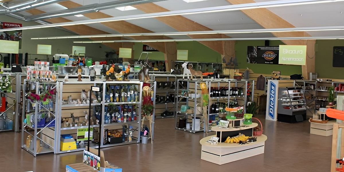Interior de la tienda